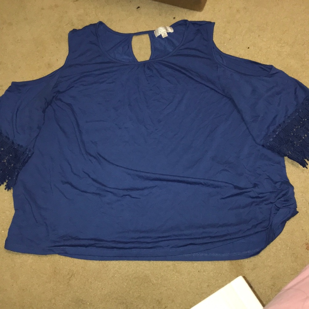 Cold shoulder blouse
